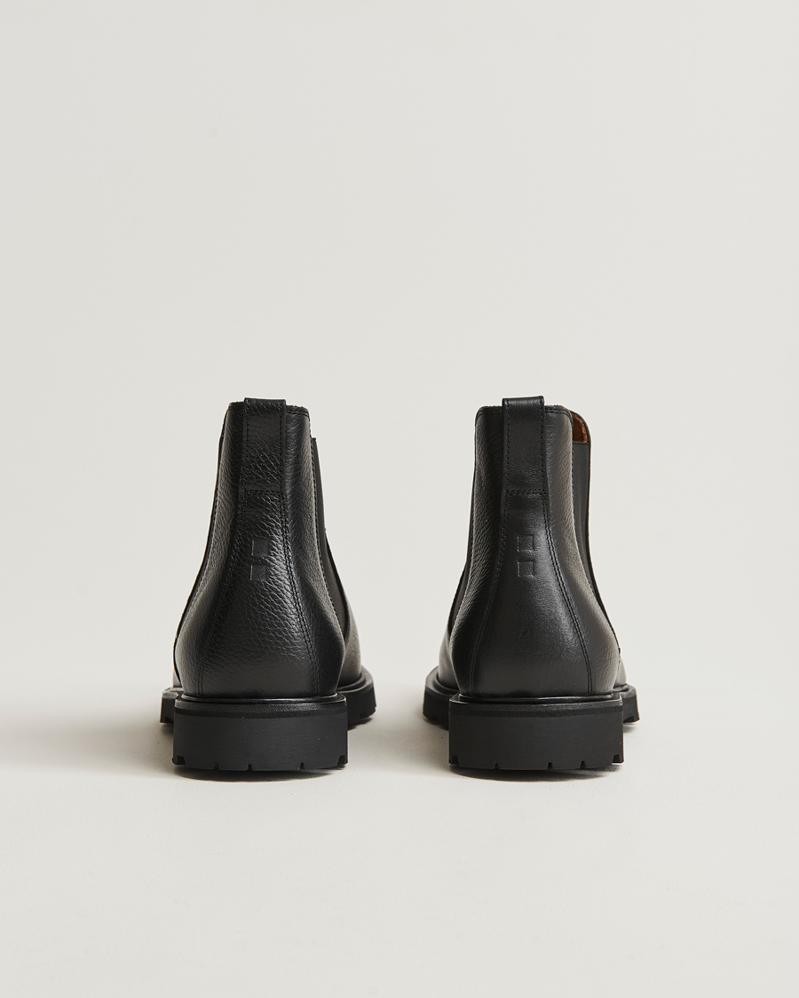 Men | Boots | UBR | Thunder Chelsea Leather Boot Black