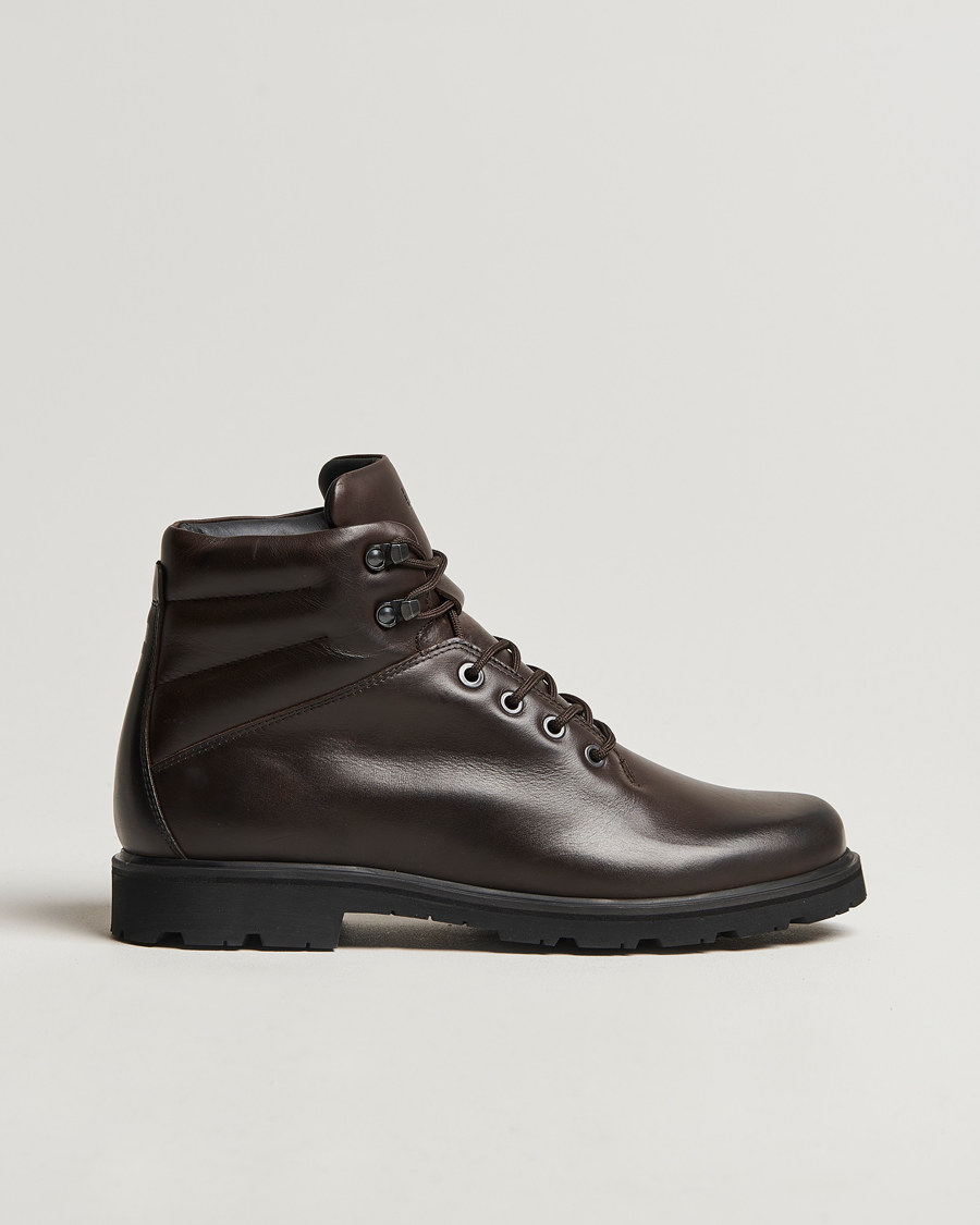 Men | Boots | UBR | Black Storm Leather Boot Dark Brown