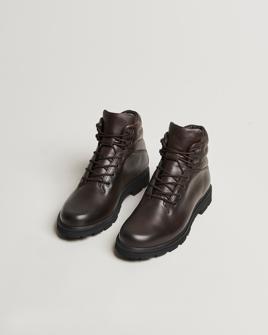 Men | Boots | UBR | Black Storm Leather Boot Dark Brown