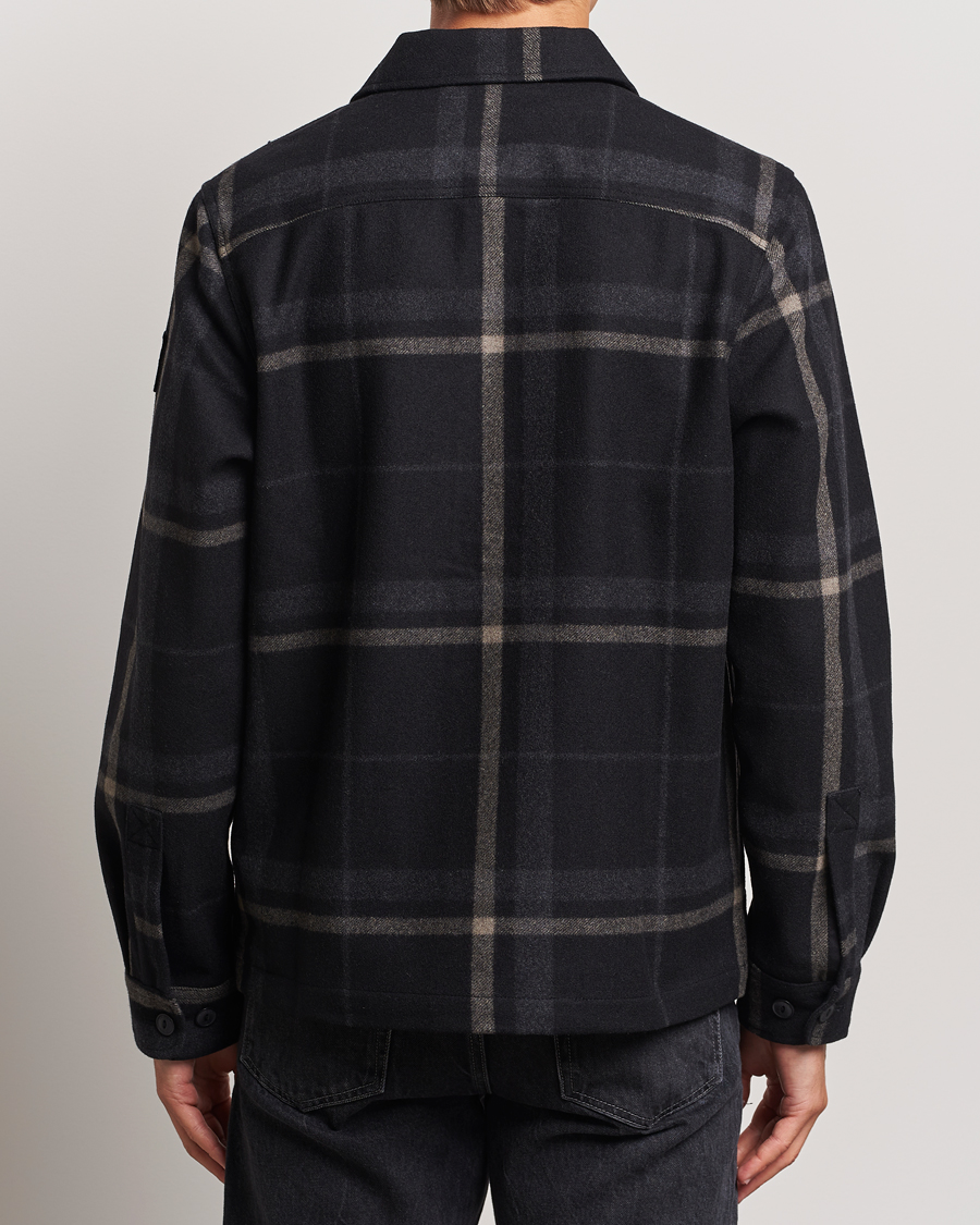 Men | Coats & Jackets | Belstaff | Forge Checked Wool Jacket Charcoal