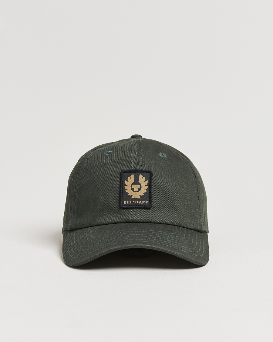 Men | Belstaff Phoenix Logo Cap Tile Green | Belstaff | Phoenix Logo Cap Tile Green