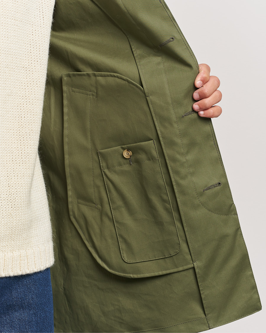 Men | Coats & Jackets | Mackintosh | Chryston Short Coat Four Leaf Clover