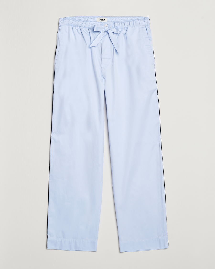 Men | Pyjamas & Robes | Tekla | Sateen Pyjama Pants Bellhop Blue