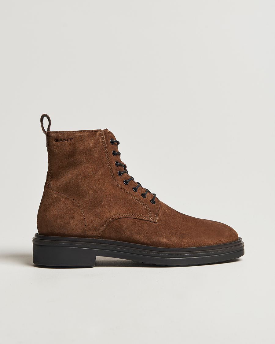 Men | GANT Boggar Suede Boot Warm Khaki | GANT | Boggar Suede Boot Warm Khaki