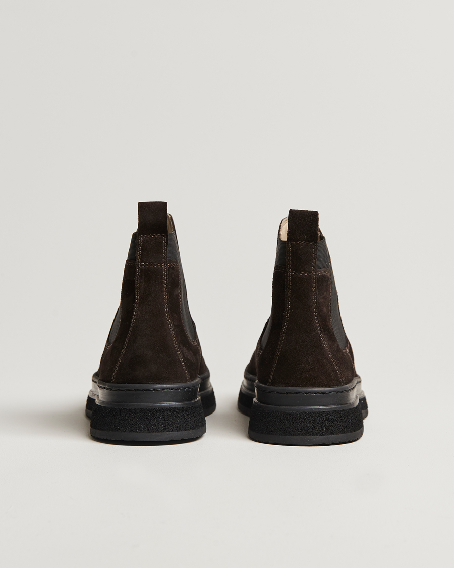 Men | GANT Blistown Shearling Suede Chelsea Boot Espresso Brown | GANT | Blistown Shearling Suede Chelsea Boot Espresso Brown