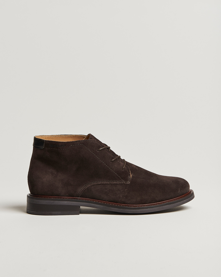 Men | GANT St Fairkon Chukka Suede Boot Espresso Brown | GANT | St Fairkon Chukka Suede Boot Espresso Brown