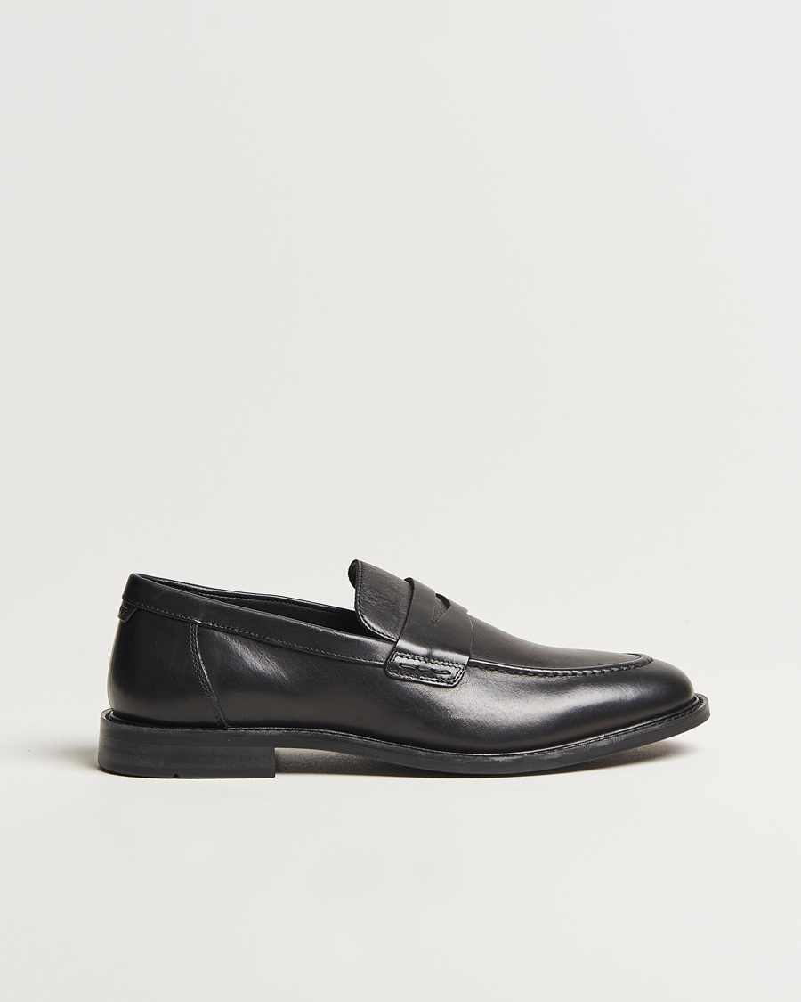 Men | GANT Lozham Leather Loafer Black | GANT | Lozham Leather Loafer Black