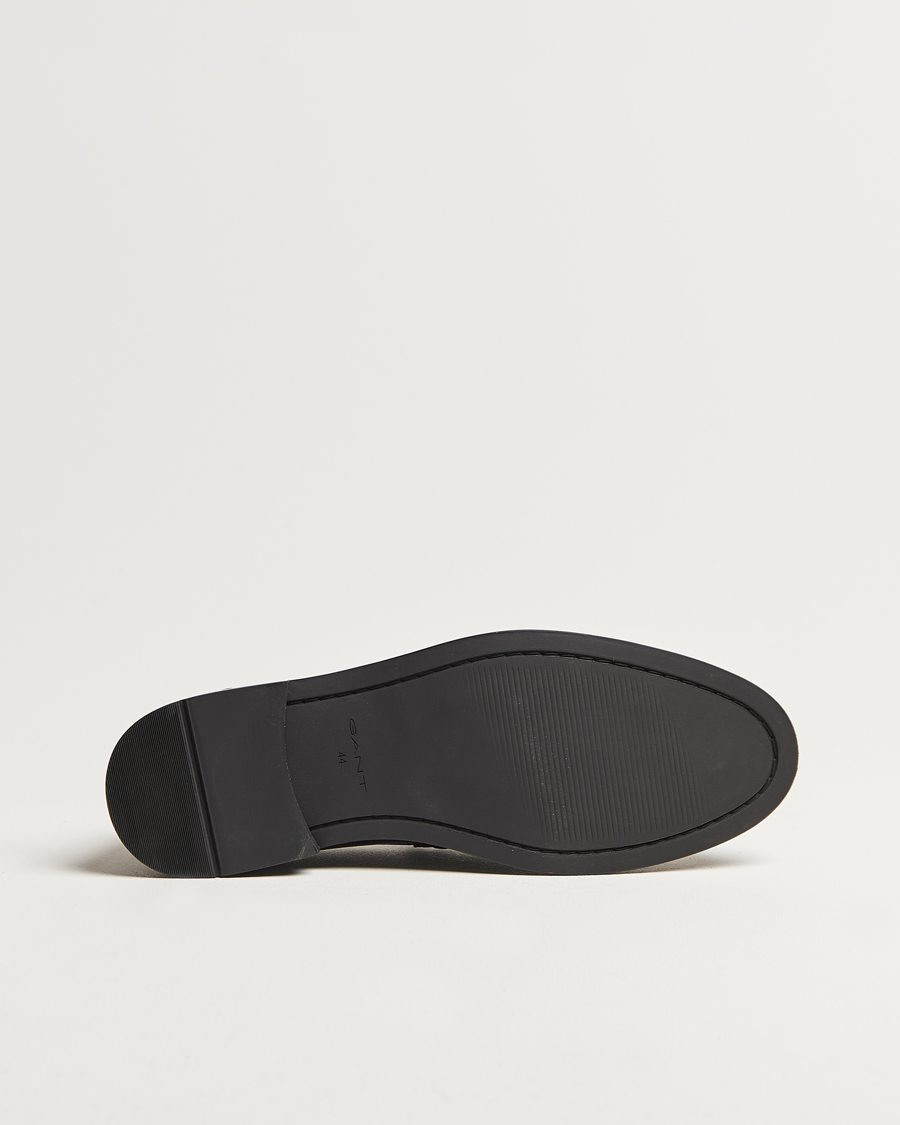 Men | GANT Lozham Leather Loafer Black | GANT | Lozham Leather Loafer Black
