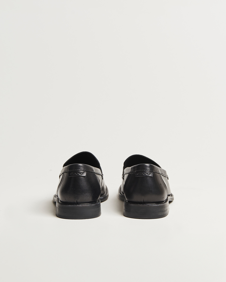 Men | GANT Lozham Leather Loafer Black | GANT | Lozham Leather Loafer Black