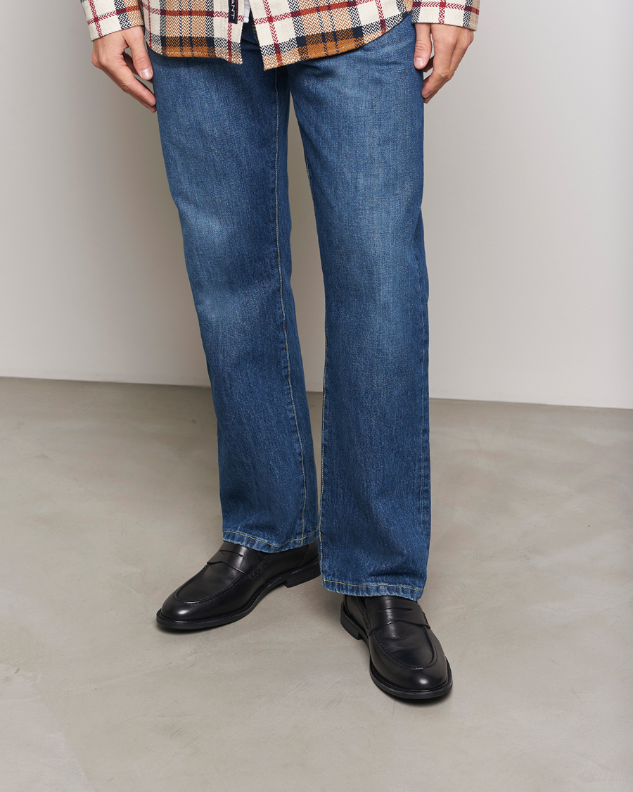 Men | GANT Lozham Leather Loafer Black | GANT | Lozham Leather Loafer Black