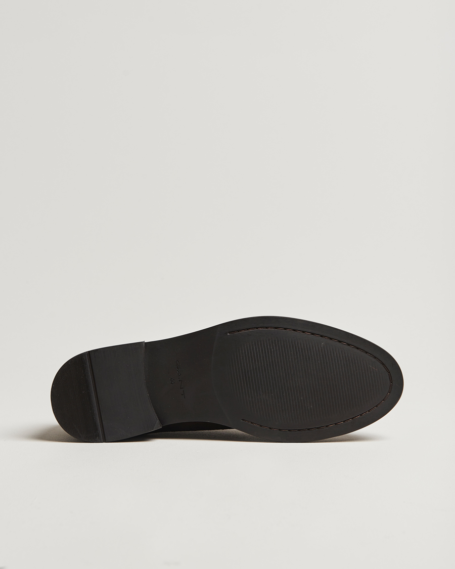 Men | GANT Bidford Suede Brogues Ebony Brown | Gant | Bidford Suede Brogues Ebony Brown