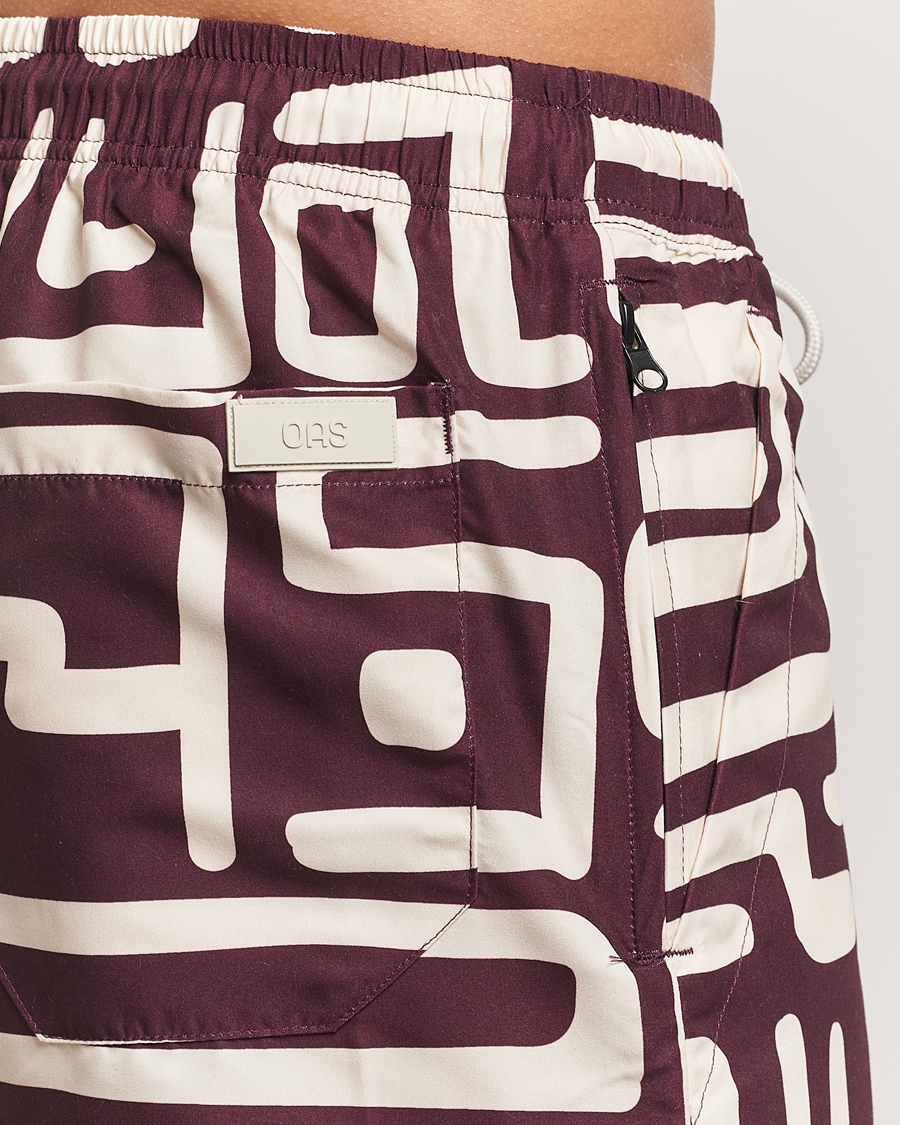 Men | Swimwear | OAS | Kalahara Swim Shorts Brown/Beige