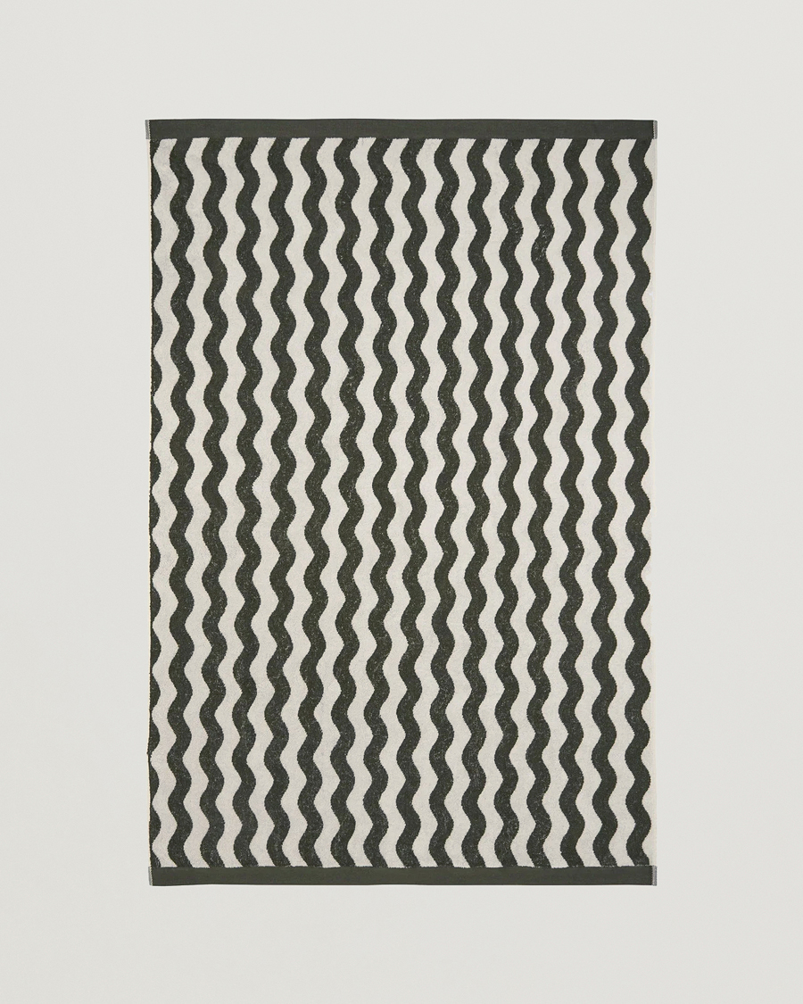 Men | Fabrics | OAS | Forest Waver Towel Green/White