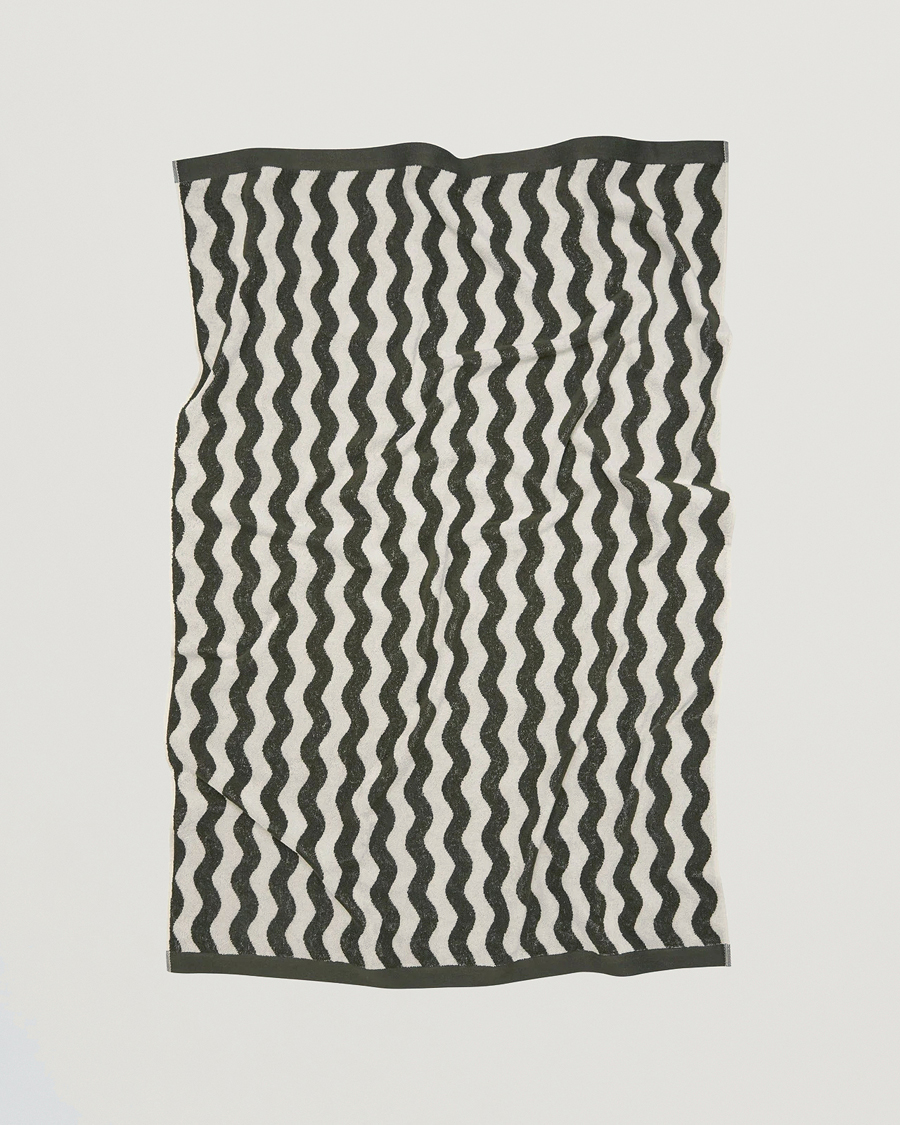 Men | Fabrics | OAS | Forest Waver Towel Green/White