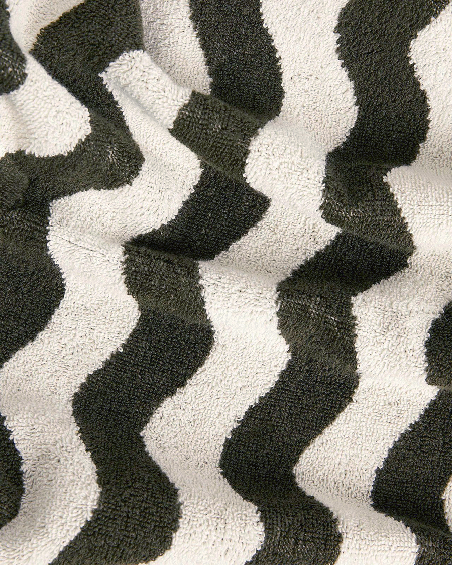 Men | Fabrics | OAS | Forest Waver Towel Green/White
