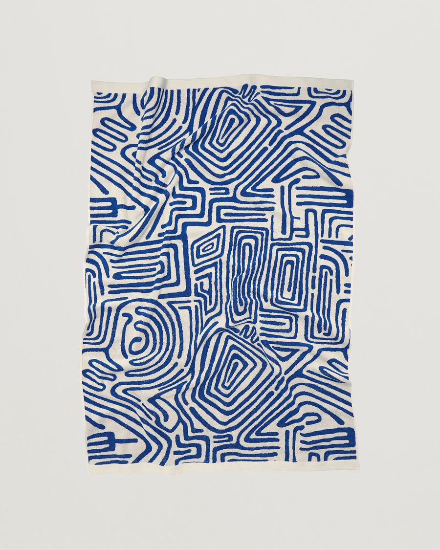 Men | Fabrics | OAS | Eldovado Towel Blue/White