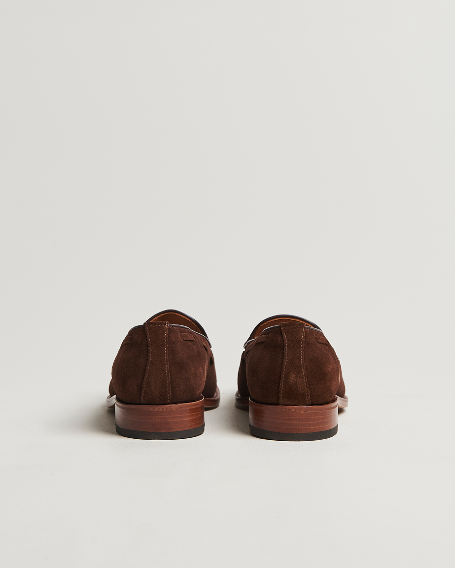 Men | Sanders Finschley Suede Tassel Loafer Polo Snuff | Sanders | Finschley Suede Tassel Loafer Polo Snuff