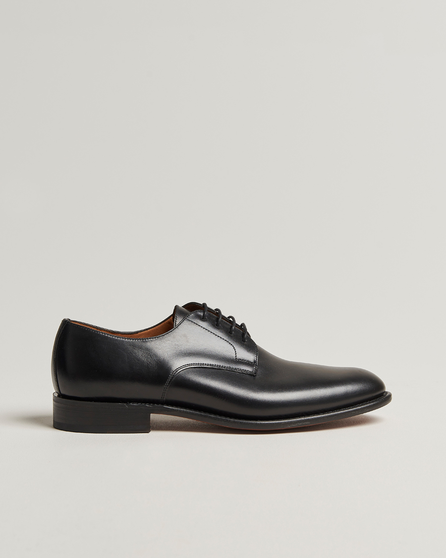 Men | Sanders Athens Calf Plain Gibson Black | Sanders | Athens Calf Plain Gibson Black