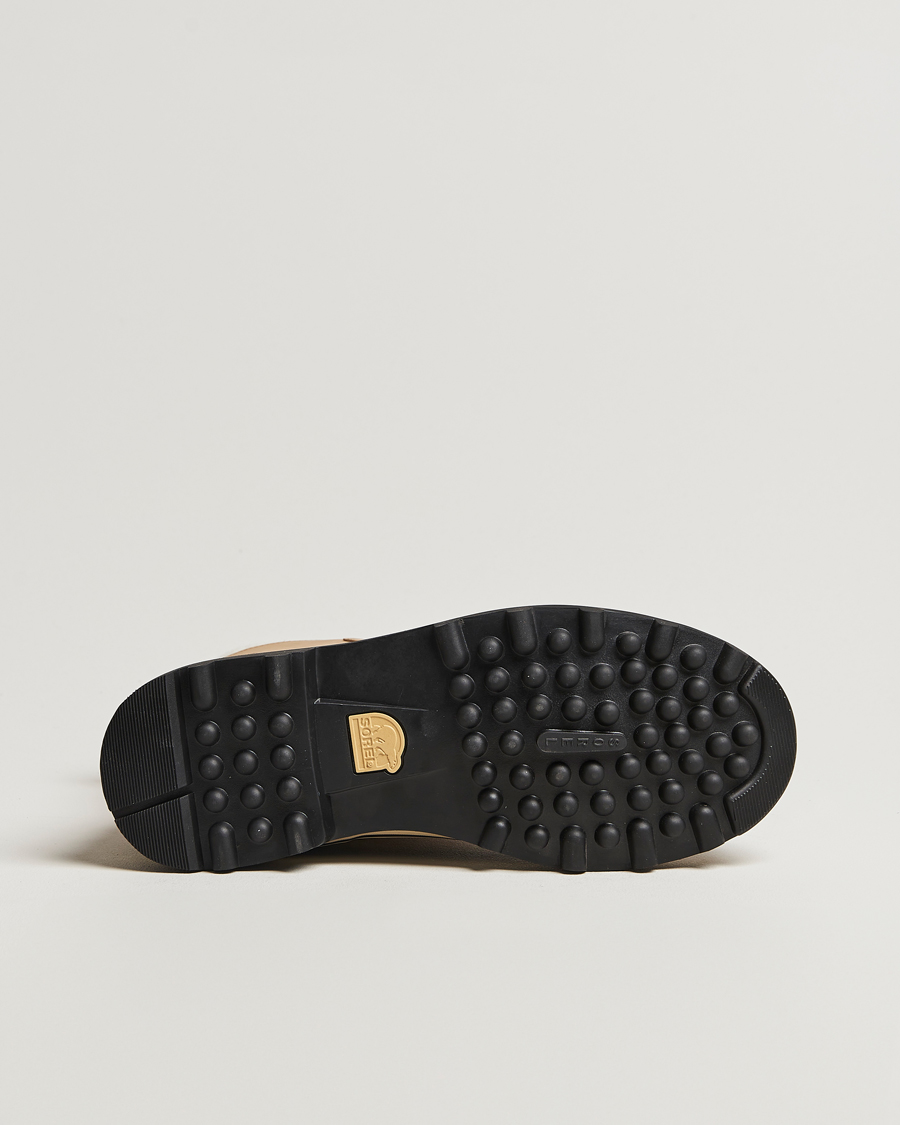 Men | Boots | Sorel | Caribou WP Felt Lined Leather Boots Buff