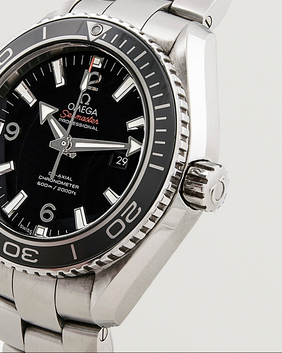 Men | Omega Pre-Owned Seamaster PO 2323.0382.0010.01 Steel Black Silver | Omega Pre-Owned | Seamaster PO 2323.0382.0010.01 Steel Black Silver