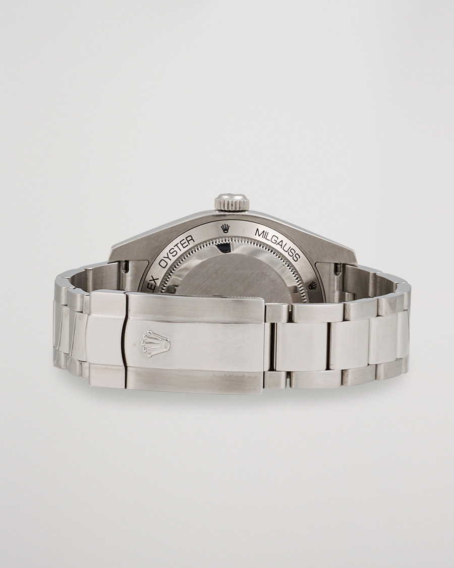 Men | Rolex Pre-Owned Milgauss 116400GV Silver | Rolex Pre-Owned | Milgauss 116400GV Silver