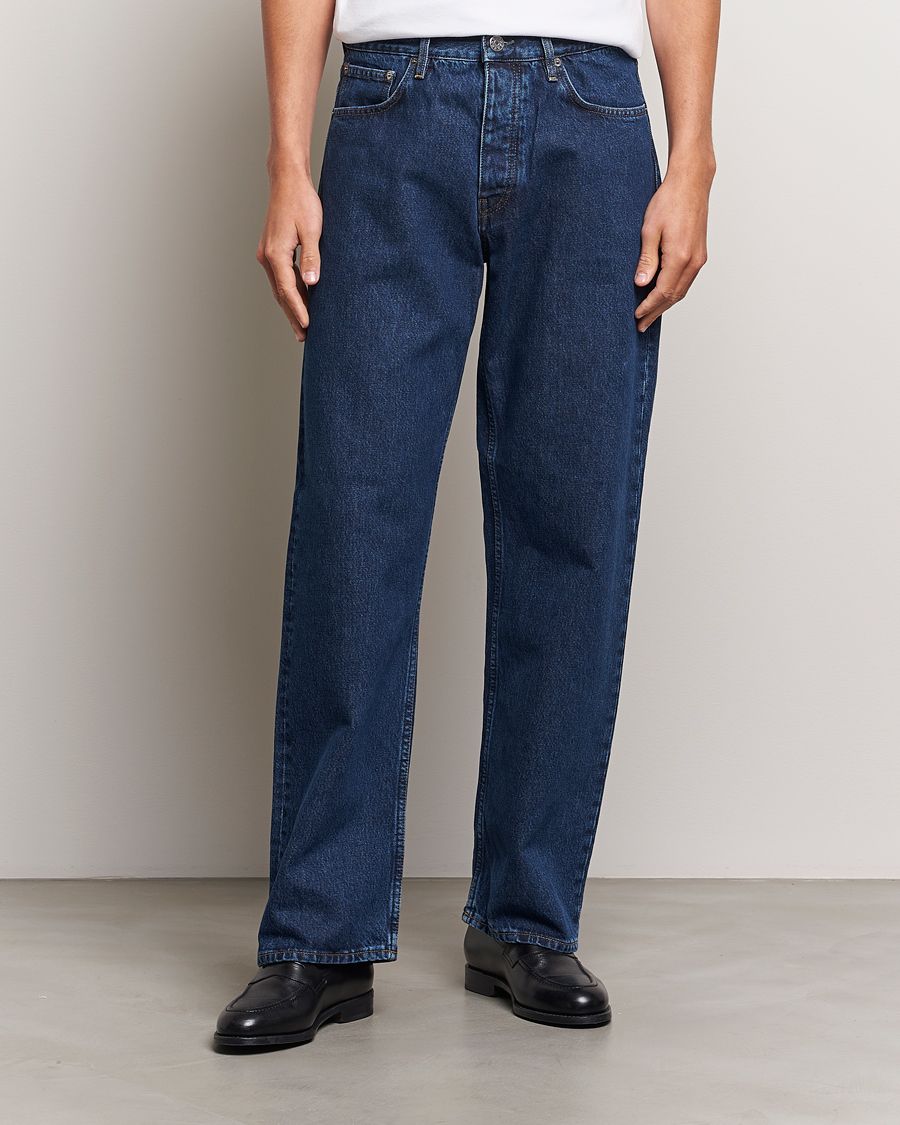 Men | Jeans | Sunflower | Loose Jeans Rinse Blue