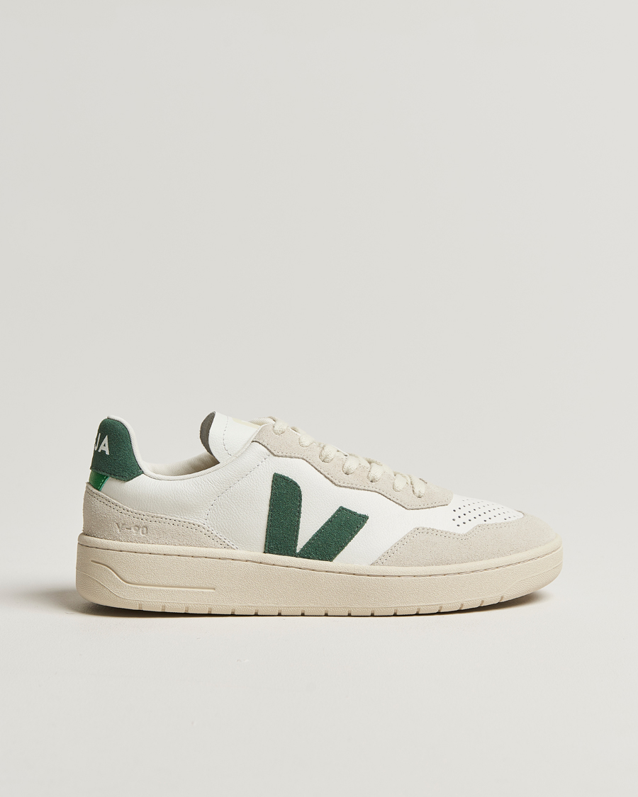 Men | Sneakers | Veja | V-90 Sneaker Extra White/Cyprus