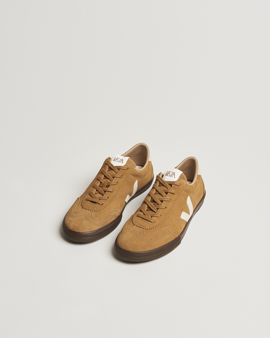 Men | Veja Volley Suede Sneaker Tent Natural Eagle | Veja | Volley Suede Sneaker Tent Natural Eagle