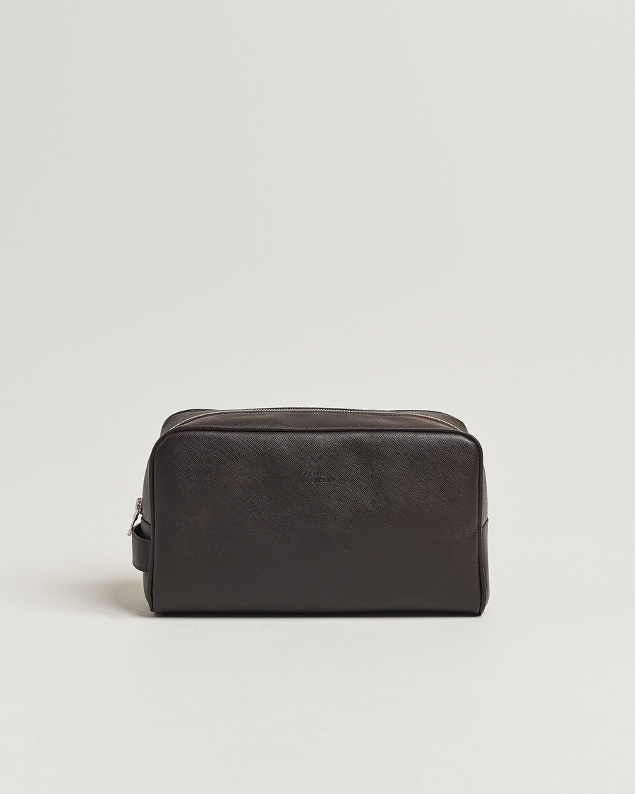 Men | Bags | Oscar Jacobson | Grooming Leather Case Forastero Brown