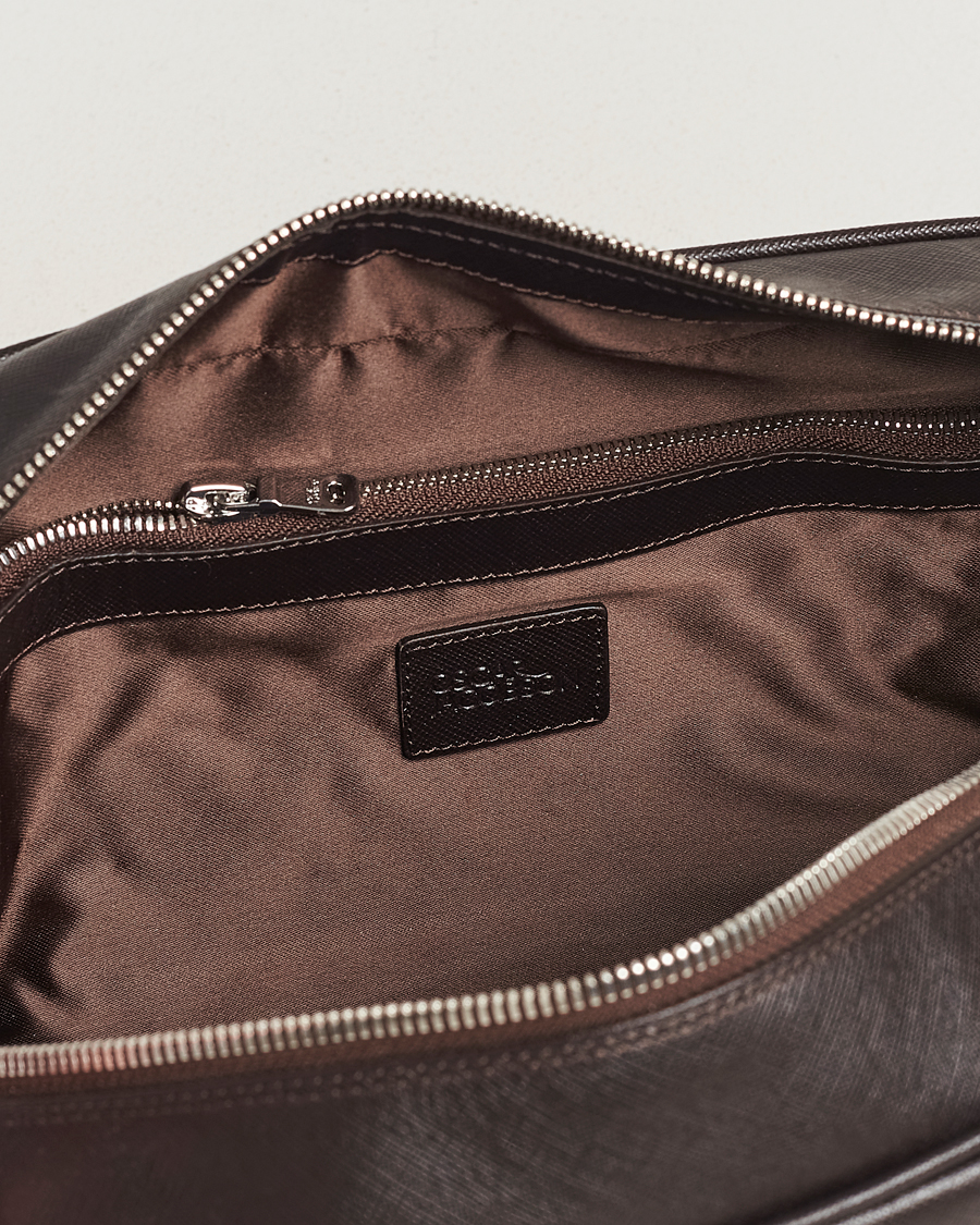 Men | Bags | Oscar Jacobson | Grooming Leather Case Forastero Brown
