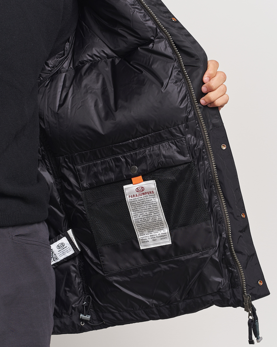Men | Coats & Jackets | Parajumpers | Rugged Venture Parka Black