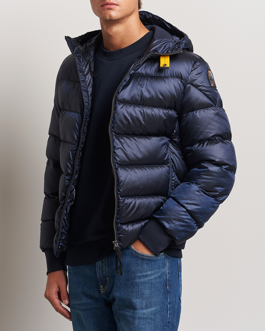 Men | Coats & Jackets | Parajumpers | Pharrel Sheen High Gloss Jacket Blue Navy