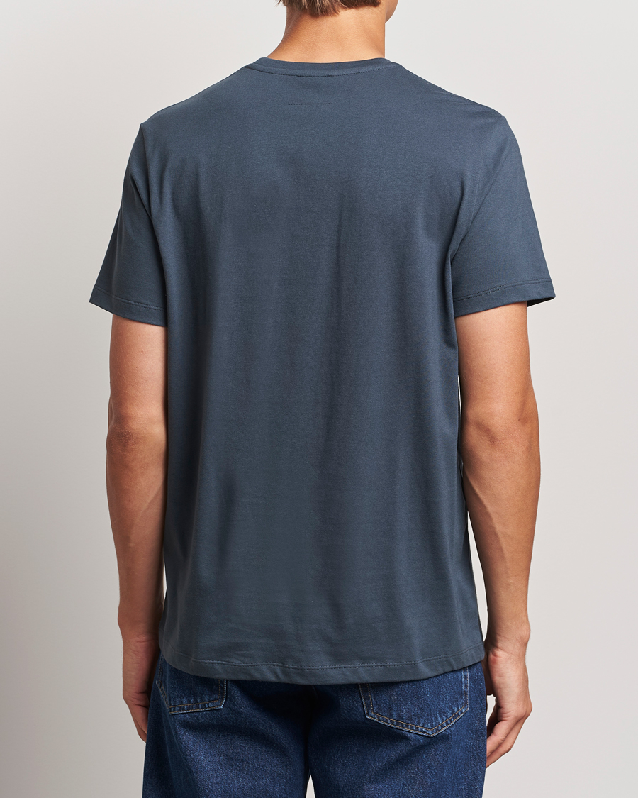 Men | T-Shirts | Parajumpers | Basic Patch T-Shirt Dark Avio