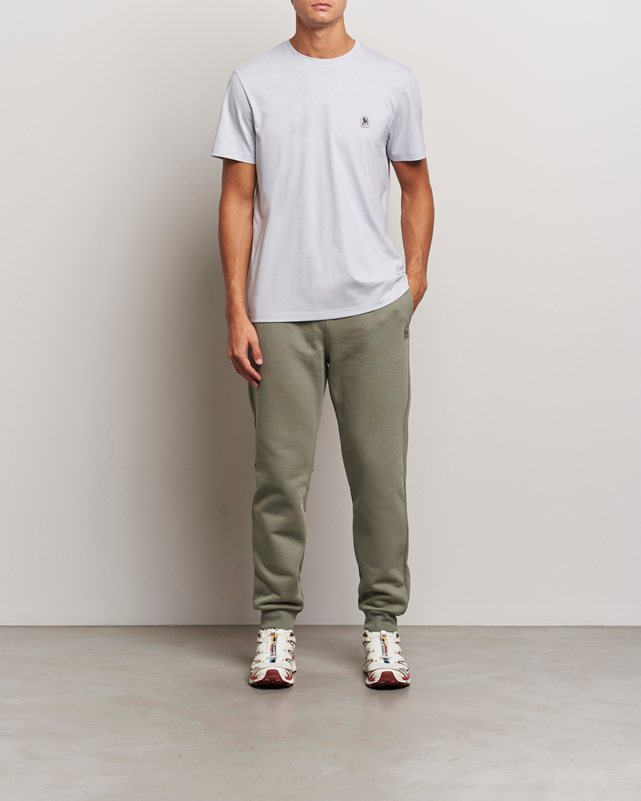 Men | T-Shirts | Parajumpers | Basic Patch T-Shirt Lunar Rock