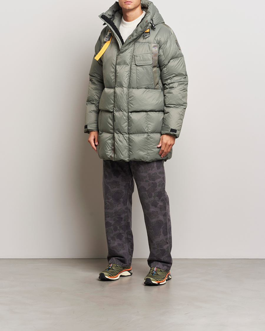 Men | Coats & Jackets | Parajumpers | Bold Ripstop Polar Puffer Parka Thyme Green