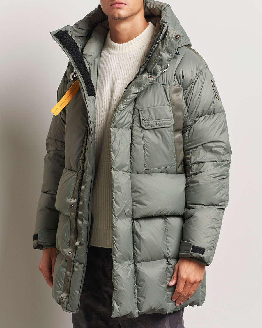 Men | Coats & Jackets | Parajumpers | Bold Ripstop Polar Puffer Parka Thyme Green