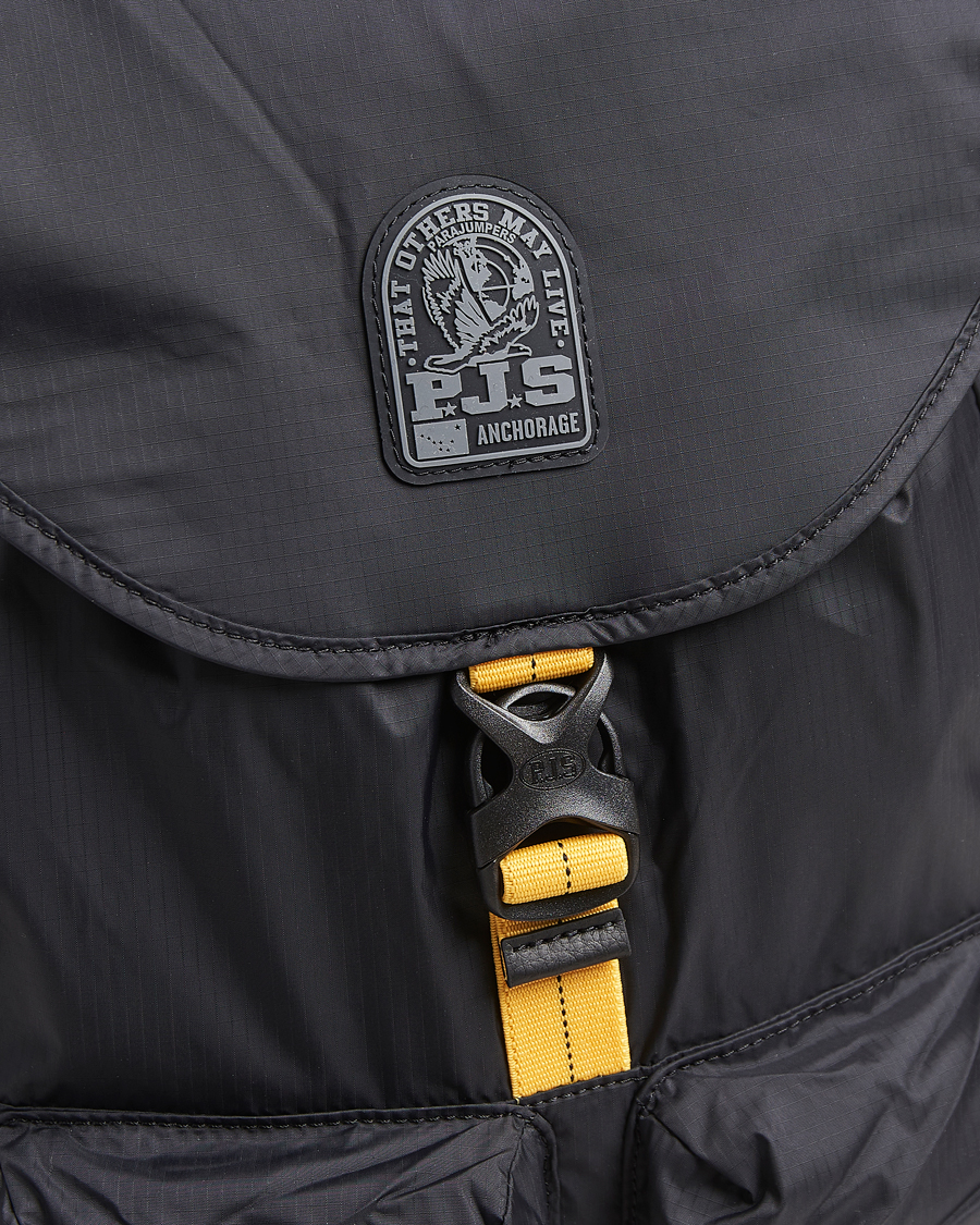 Men | Bags | Parajumpers | Mitchel Nylon Ripstop Backpack Black