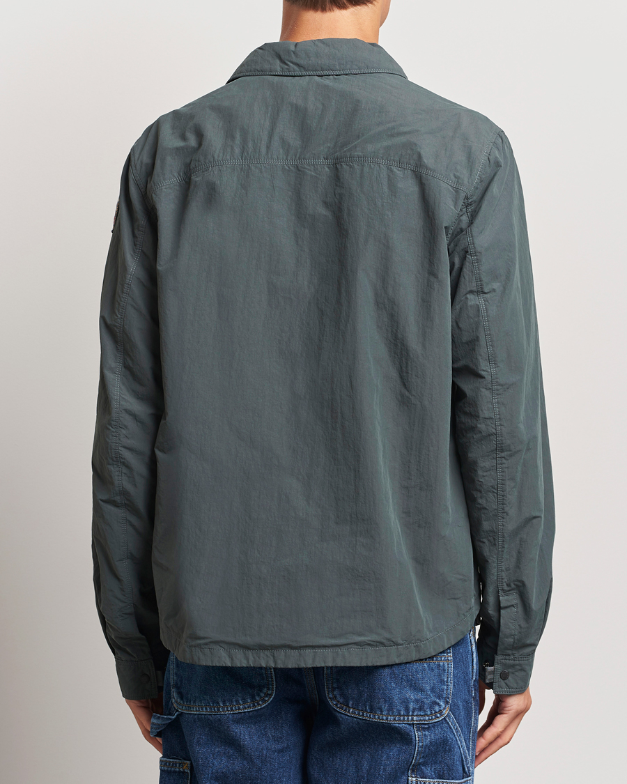 Men | Coats & Jackets | Parajumpers | Miura Peached Poplin Shirt Jacket Green Gables