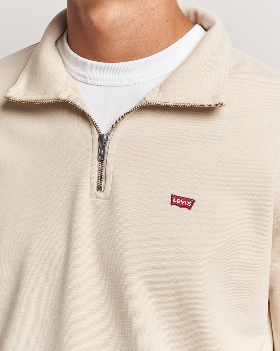 Men | Sweaters & Knitwear | Levi's | Original Half Zip Sweater Fog