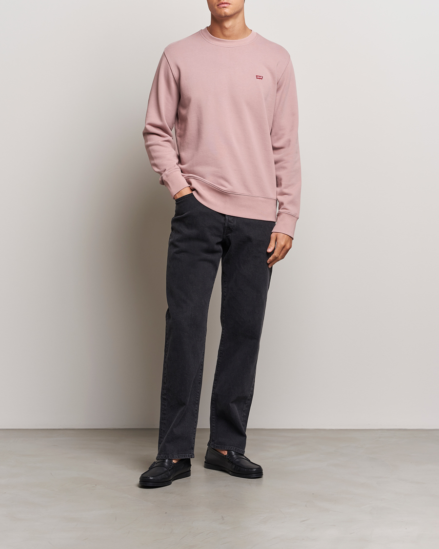Men | Sweaters & Knitwear | Levi's | Original Crew Neck Sweatshirt Woodrose