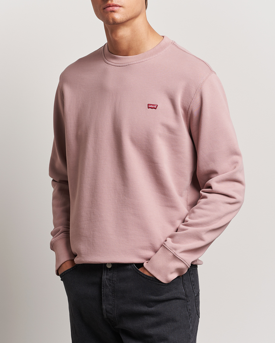 Men | Sweaters & Knitwear | Levi's | Original Crew Neck Sweatshirt Woodrose