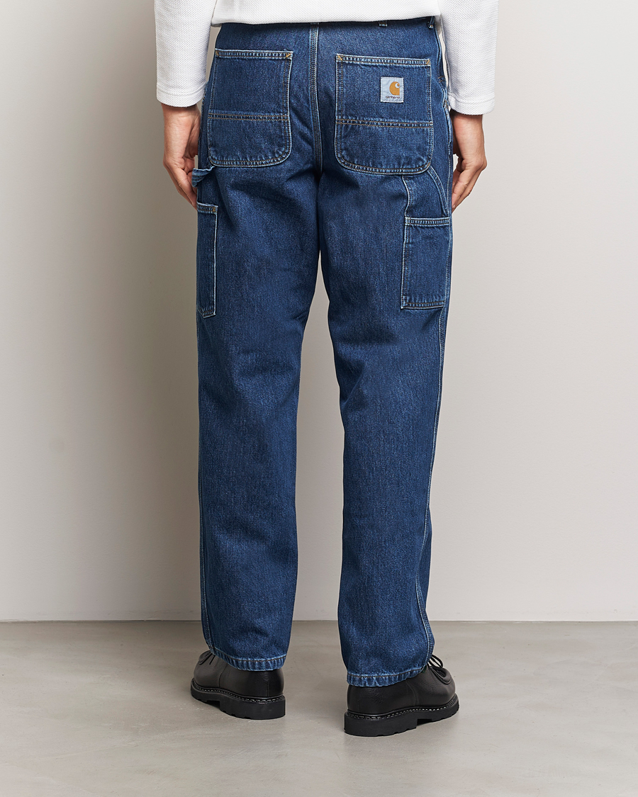 Men | Jeans | Carhartt WIP | Single Knee Smith Denim Pants Blue Stone Washed