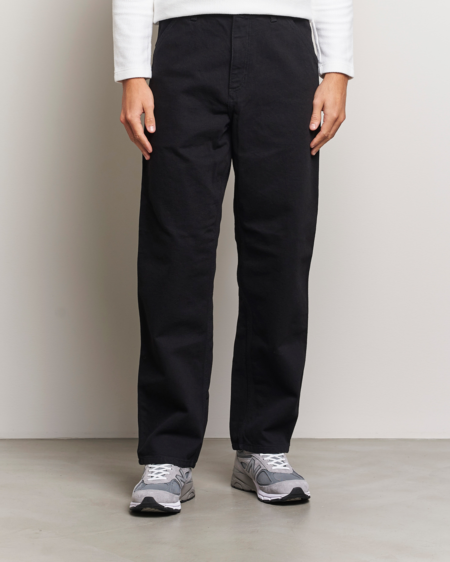 Men | Jeans | Carhartt WIP | Single Knee Smith Denim Pants Black Rinsed