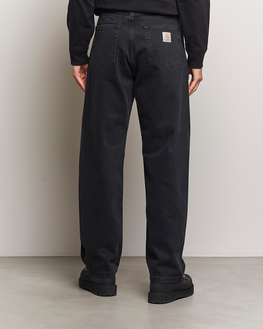 Men | Jeans | Carhartt WIP | Landon Pant Robertson Denim Black Stone Washed