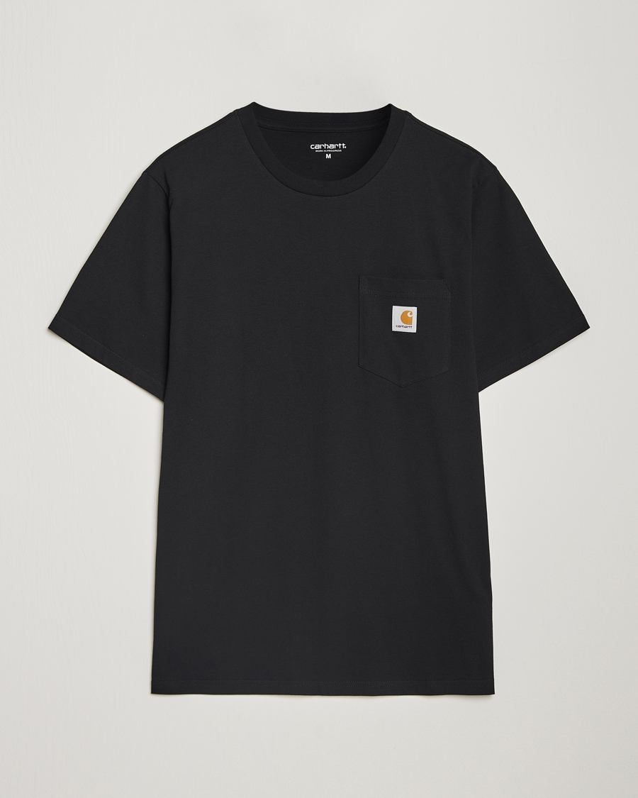 Men | T-Shirts | Carhartt WIP | Pocket Cotton T-Shirt Black