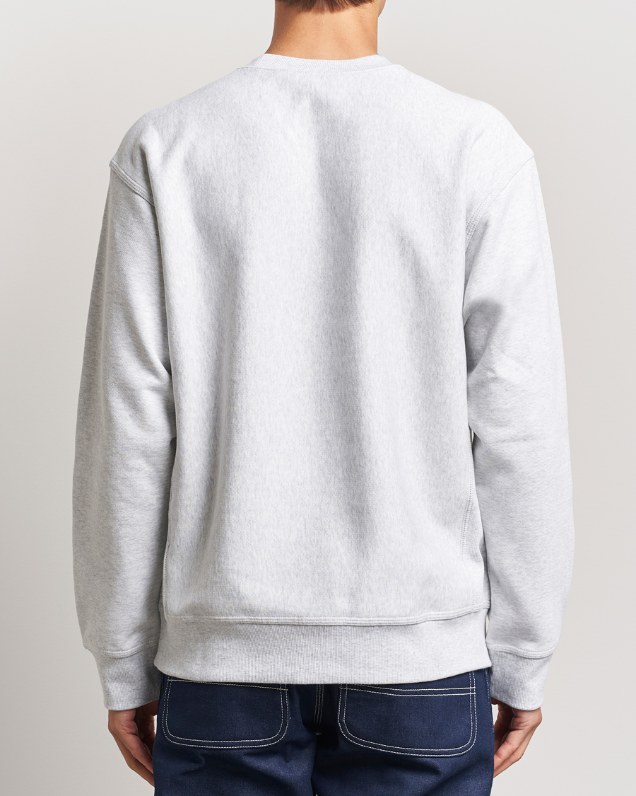 Men | Sweaters & Knitwear | Carhartt WIP | American Script Sweatshirt Ash Heather