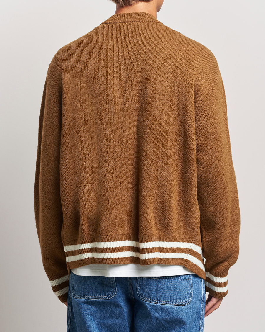 Men | Sweaters & Knitwear | Carhartt WIP | Brown Ducks Cardigan Hamilton Brown