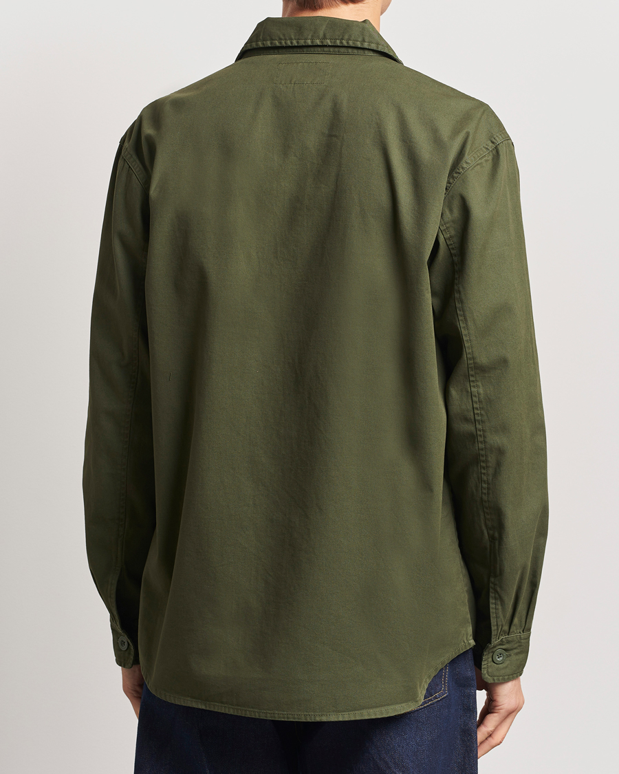 Men | Shirts | Carhartt WIP | Tracker Cotton Twill Shirt Office Green