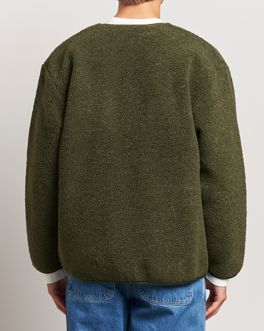Men | Sweaters & Knitwear | Carhartt WIP | Devin Pile Liner Office Green