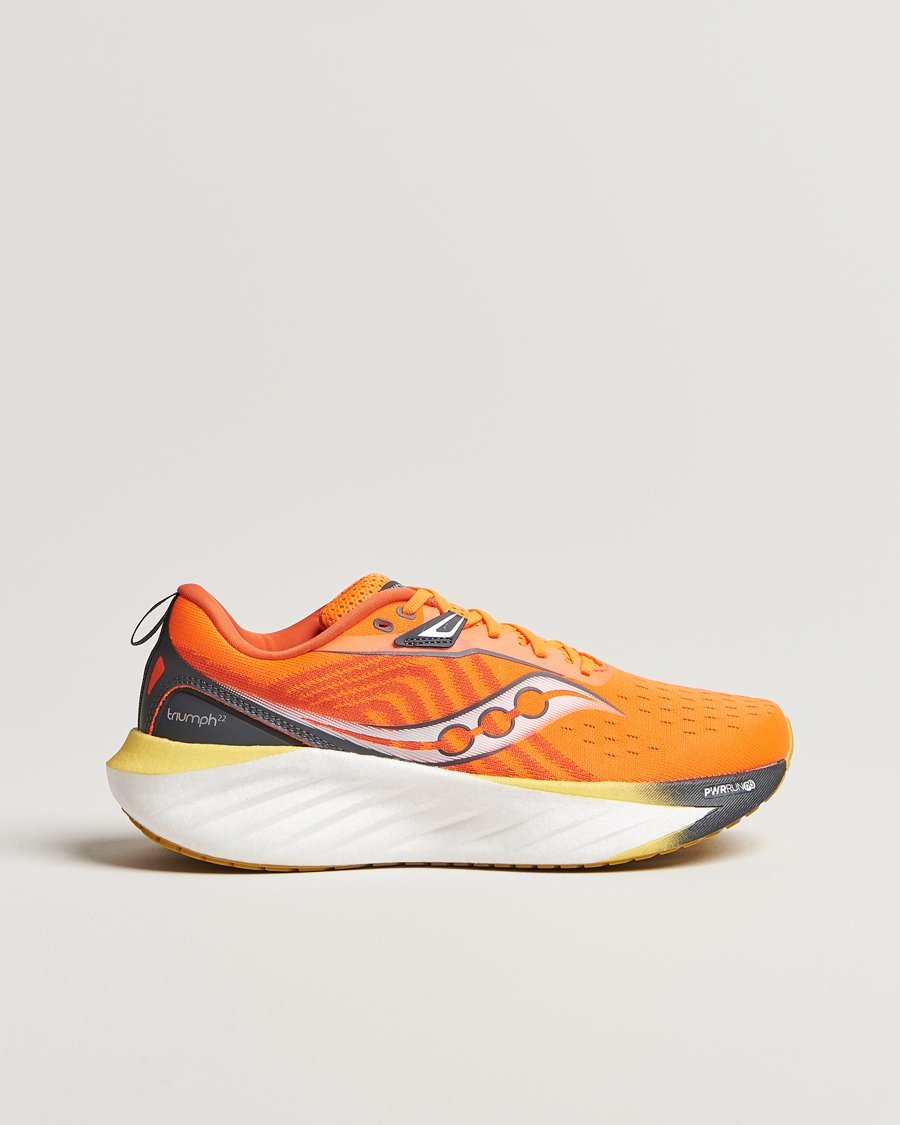 Men | Saucony Triumph 22 Running Sneakers Spice/Canary | Saucony | Triumph 22 Running Sneakers Spice/Canary